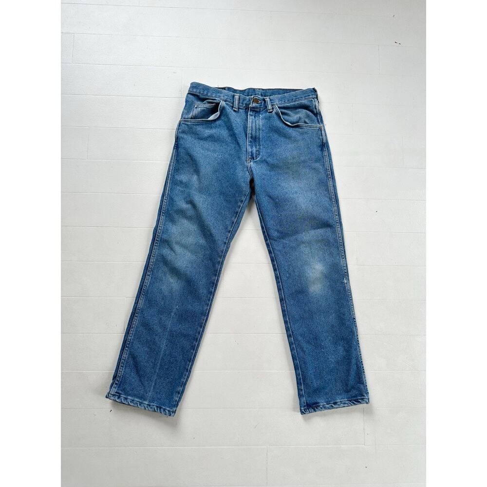 Vintage Wrangler Denim Straight Leg Jeans 30 X 29